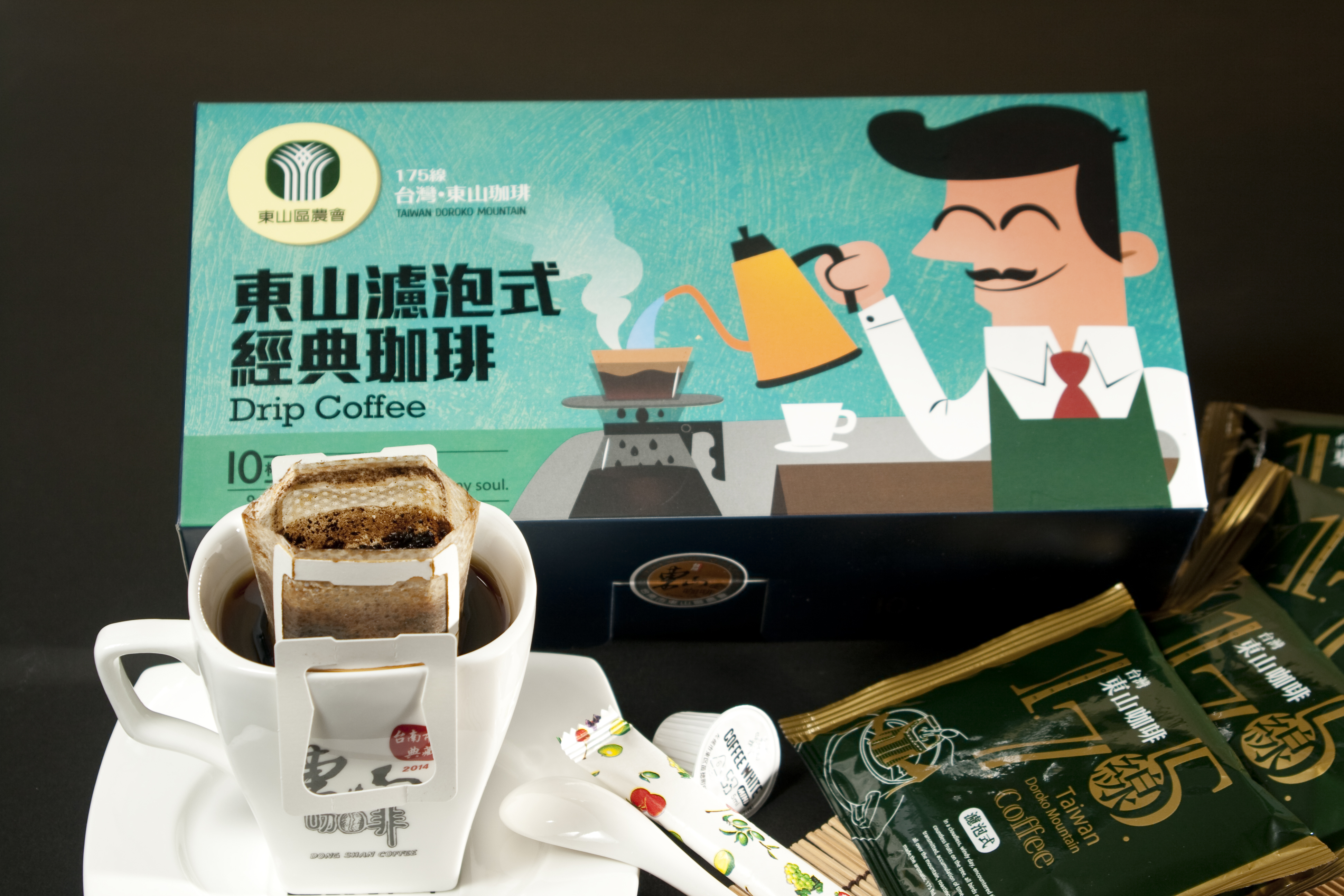 濾泡式咖啡/10入｜台南市東山區農會